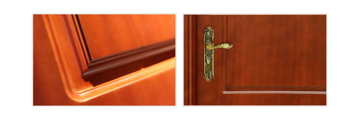 艺龙木门门扇与门套 细节上体现精湛工艺